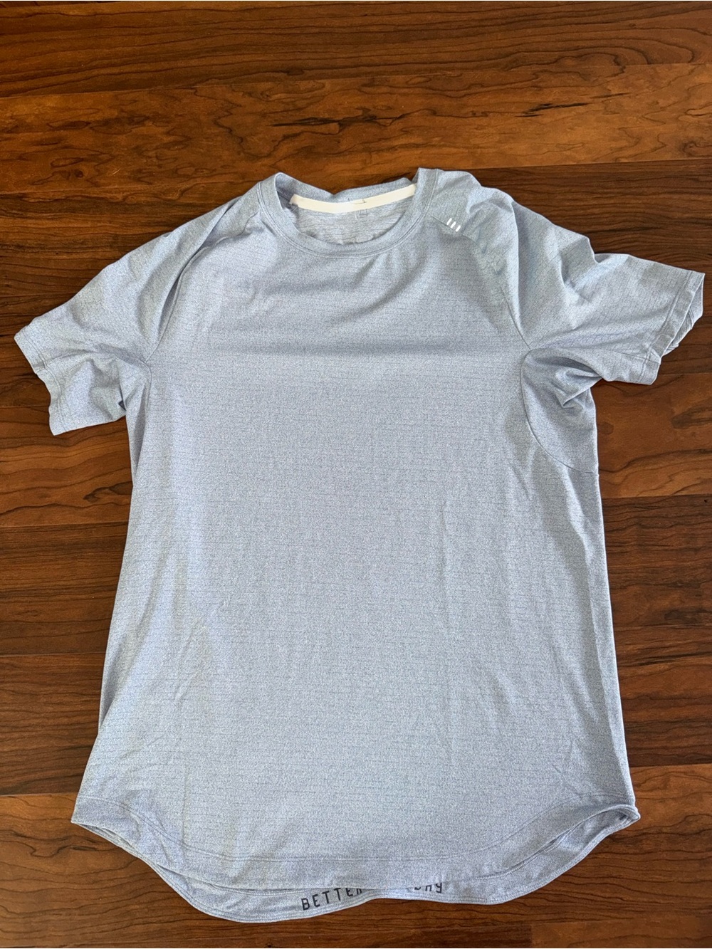 lululemon athletica Men's baby blue Short Sleeve Performance Tee